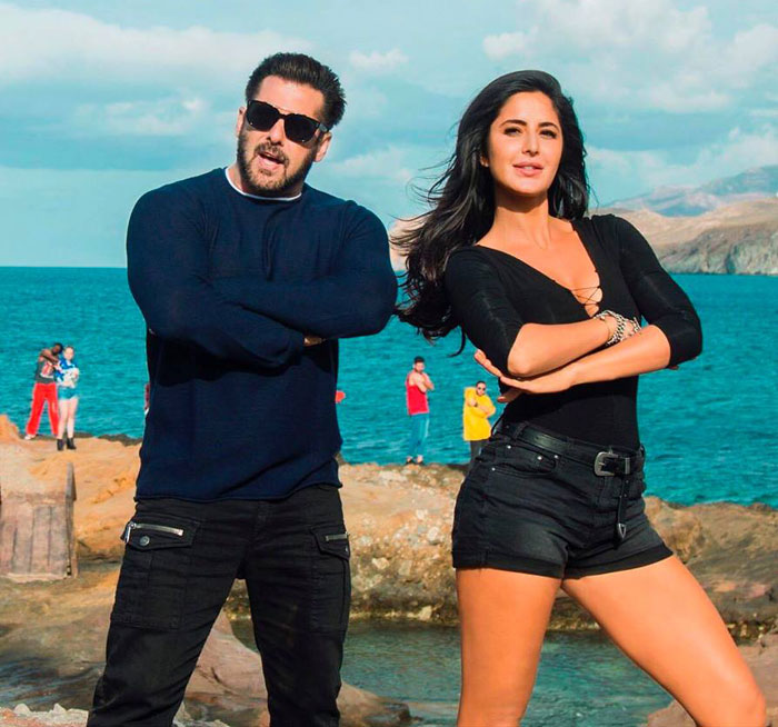 salman khan,katrina kaif,tiger zinda hai,romance song  సల్మాన్ - కత్రినా రొమాన్స్ చూడాలనివుందా?