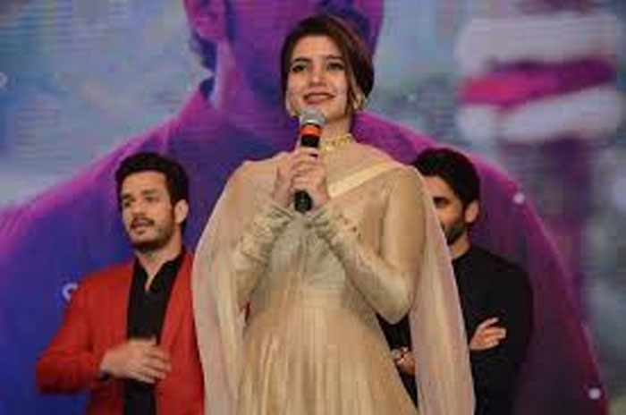 akhil,hello movie,pre release event,samantha,clarity,tears  సమంత.. కన్నీళ్ల కథ ఇదంట..!