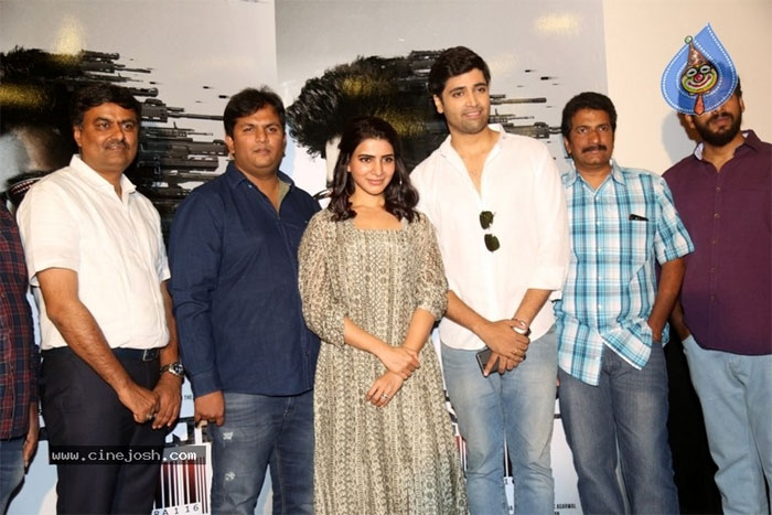 goodachari teaser,samantha,adivi sesh,goodachari,teaser release,press meet  ​'క్షణం'లా ఈ మూవీ పెద్ద హిట్టవ్వాలి: సమంత!