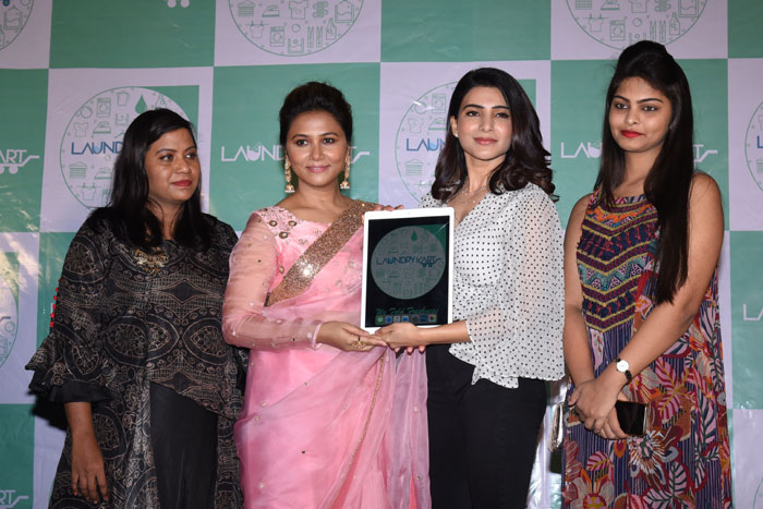 tabitha sukumar,business,samantha,laundry kart app,launched  లాండ్రీకార్ట్ యాప్ ఆవిష్కరించిన సమంత