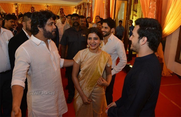 samantha,nagarjuna,nagarjuna daughter in law,naga chaitanya,nimmagadda prasad daughter wedding  అప్పుడే సమ౦త పరిచయ౦ మొదలెట్టాడు!