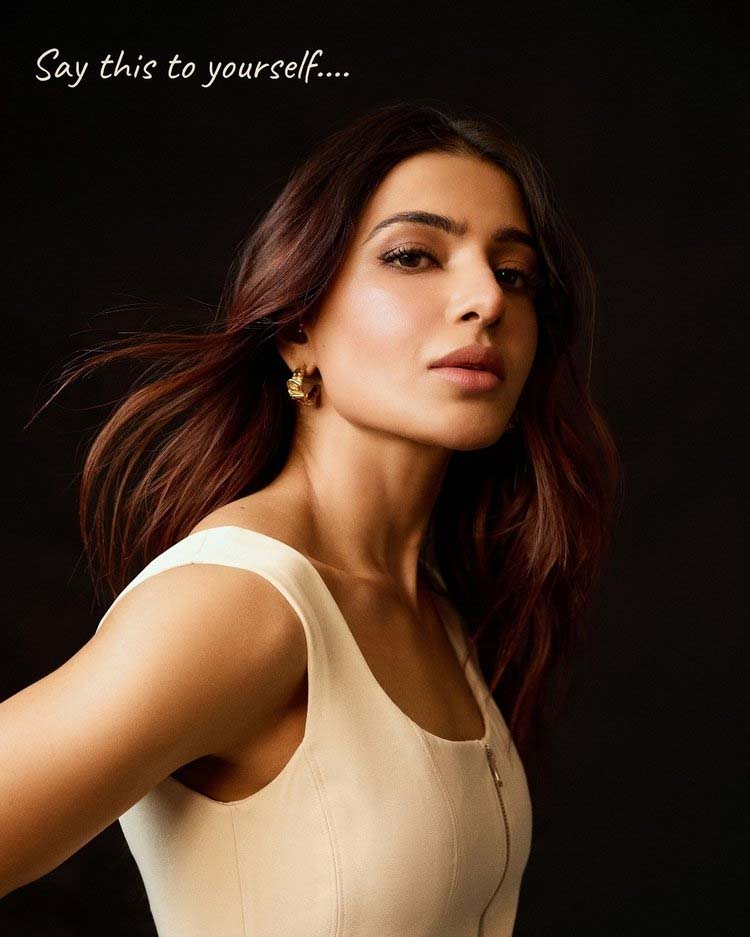 samantha  సమంత న్యూ మెసేజ్ విత్ న్యూ క్లిక్ 