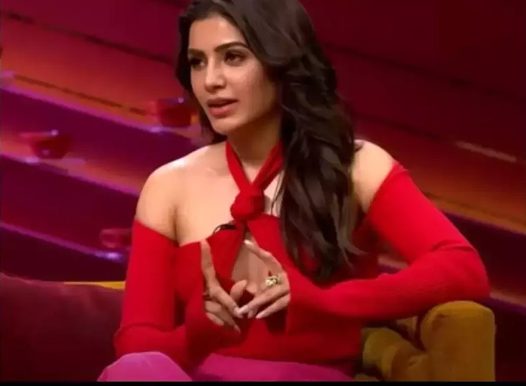 koffee with karan 7,samantha ruth prabhu,naga chaitanya  డివోర్స్, భరణంపై సమంత ఓపెన్ కామెంట్స్ 