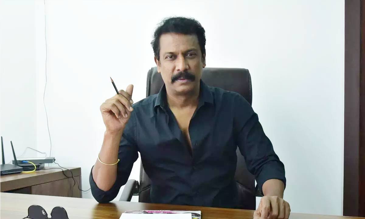 samuthirakani  సముద్రఖని - క్రాక్ కి మించి NBK 111