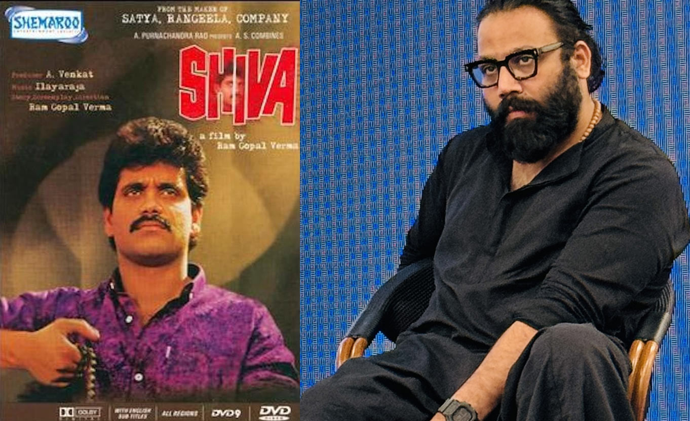 sandeep  సందీప్ వంగాపై శివ సినిమా ప్ర‌భావం