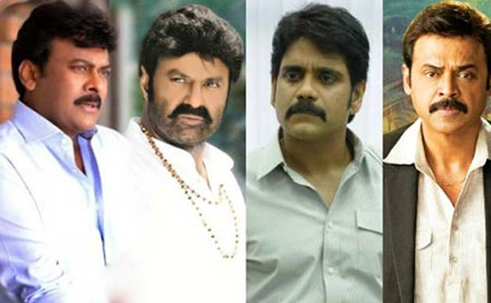 chiranjeevi,balakrishna,venkatesh,nagarjuna,weight loss,movies,tollywood  సీనియర్లు అయినా భలే కష్టపడుతున్నారు! 