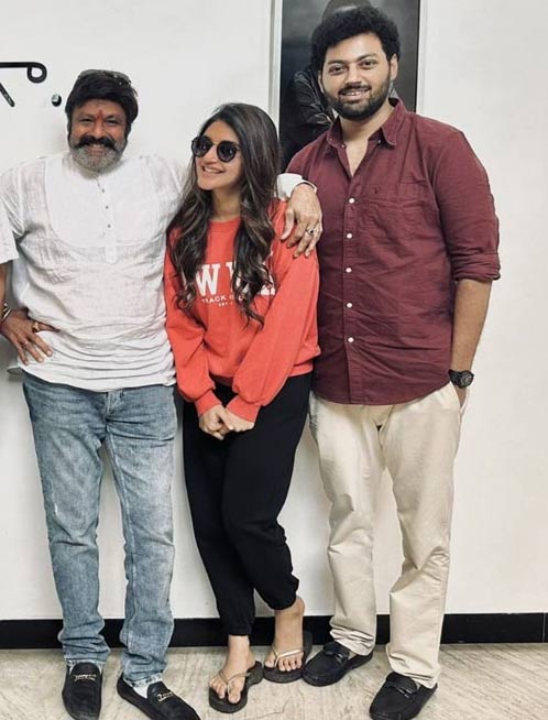 mokshagna  మోక్షజ్ఞ ఫస్ట్ హీరోయిన్ ఆమె.. 