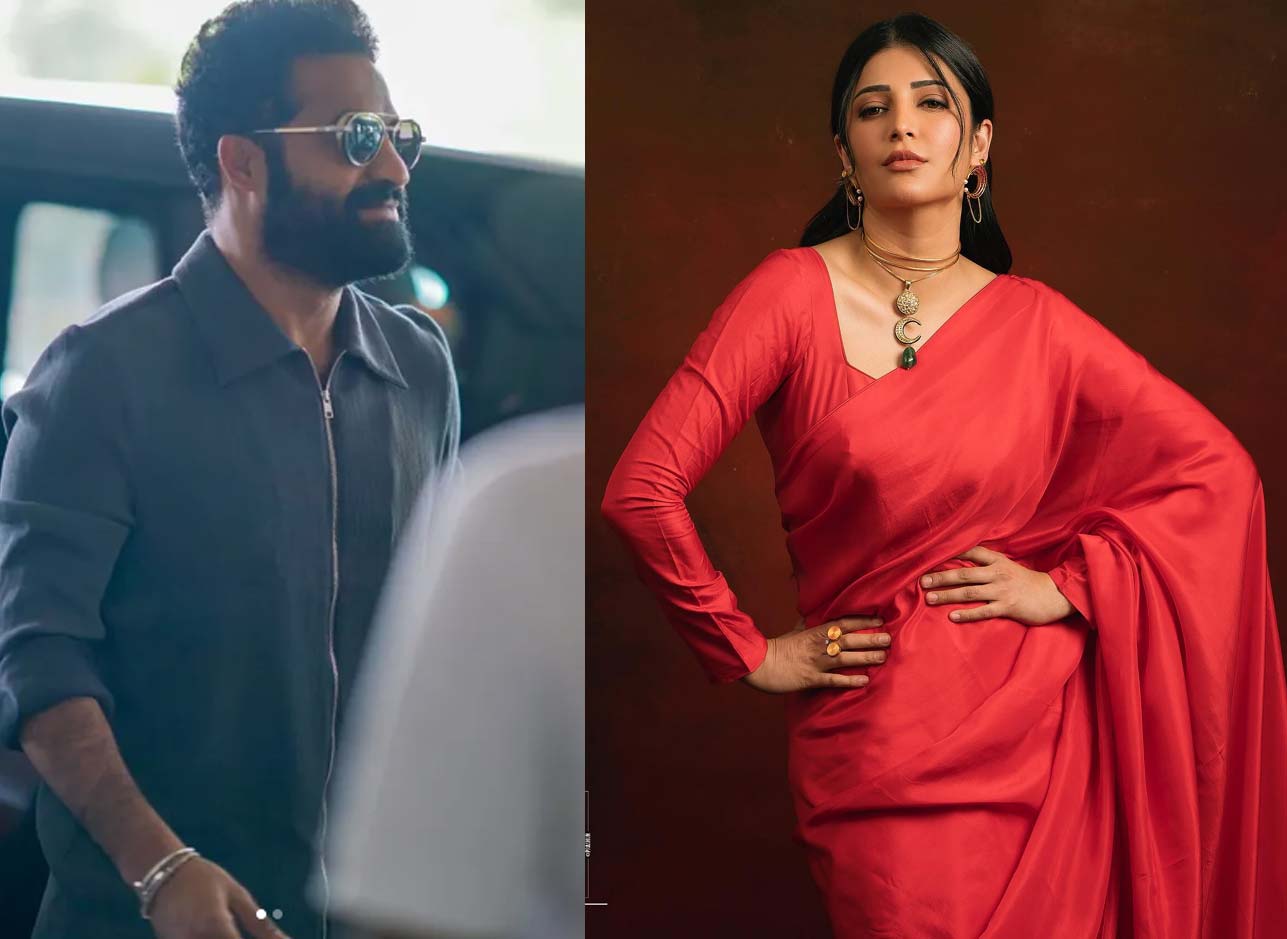 shruti haasan  ఎన్టీఆర్ తో స్పెషల్ ఛాన్స్ వచ్చేనా 