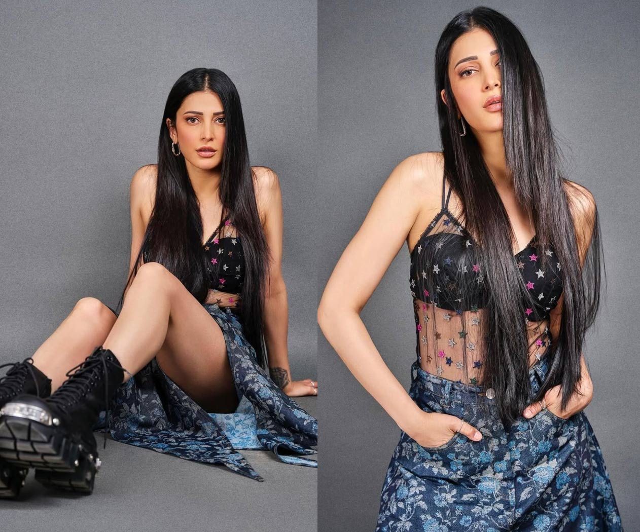 shruti haasan  ఫోటోషూట్స్ తో మతిపోగొడుతున్న శృతి హాసన్ 