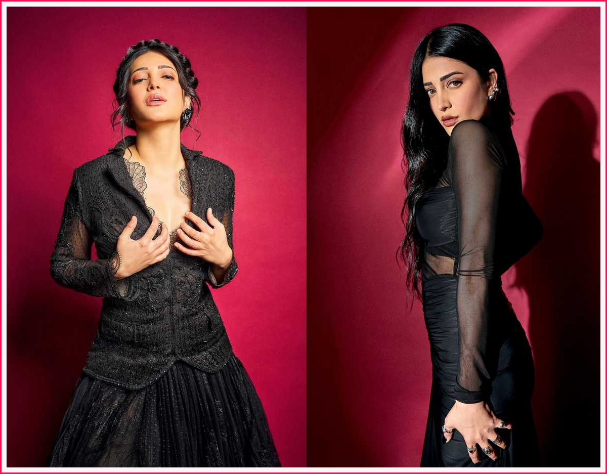 shruti haasan  మతిపోగొడుతున్న శృతి హాసన్ లుక్ 