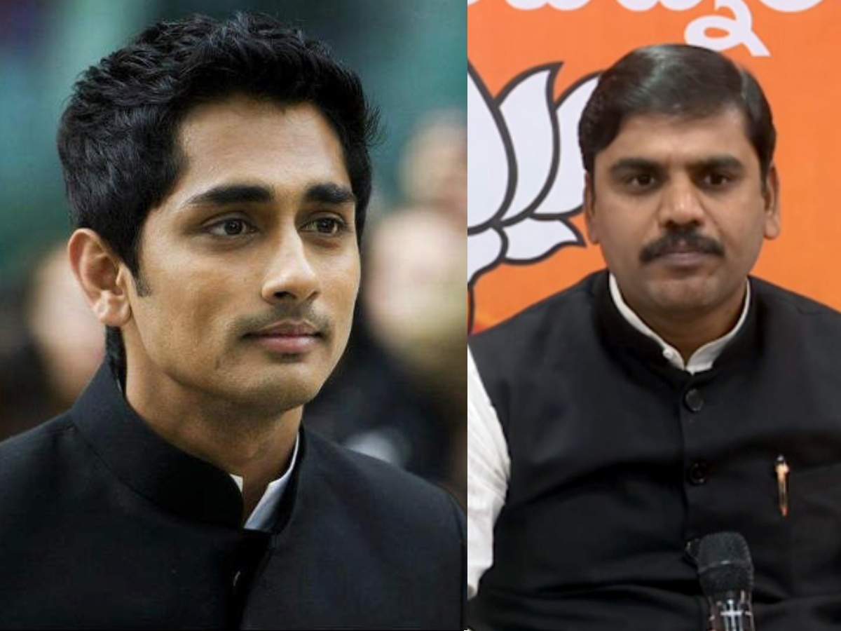 siddharth,sensational reply,bjp leader,vishnu vardhan reddy  సిద్దార్ధ్-విష్ణువర్ధన్ రెడ్డి ట్విట్టర్ వార్ 