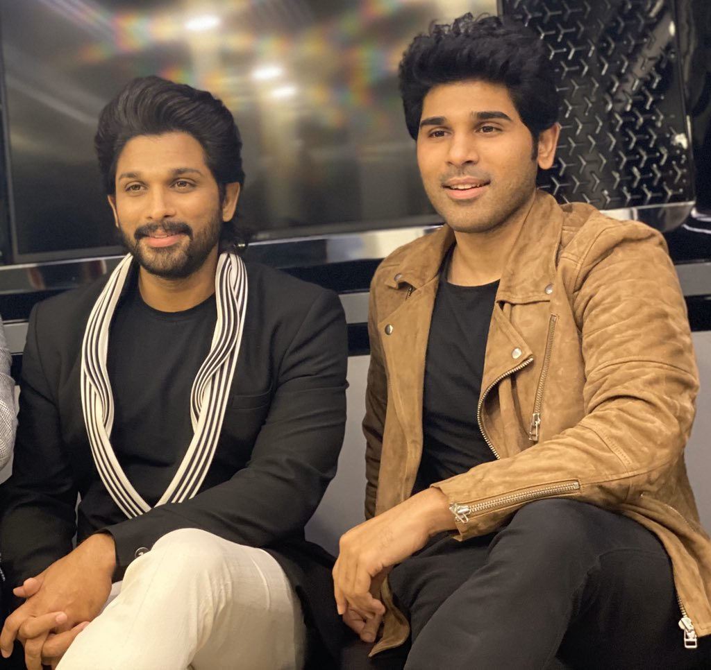 allu sirish,allu arjun,allu aravind  అన్నగారి సపోర్ట్ కనిపించేలేదే శిరీష్ 