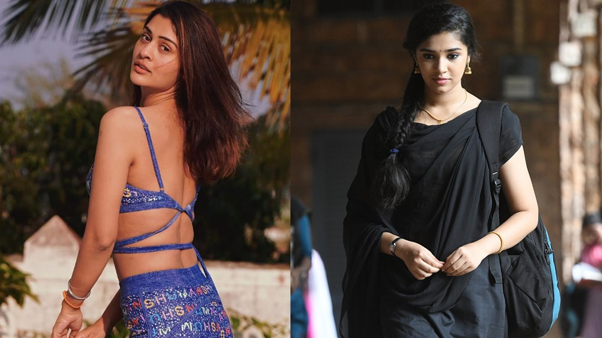 payal rajput,glamour girl,krithi shetty traditional girl,uppena beauty,nani,sudheer babu,krithi shetty offers  స్కిన్ షో కి - స్కిల్ షో కి తేడా..!