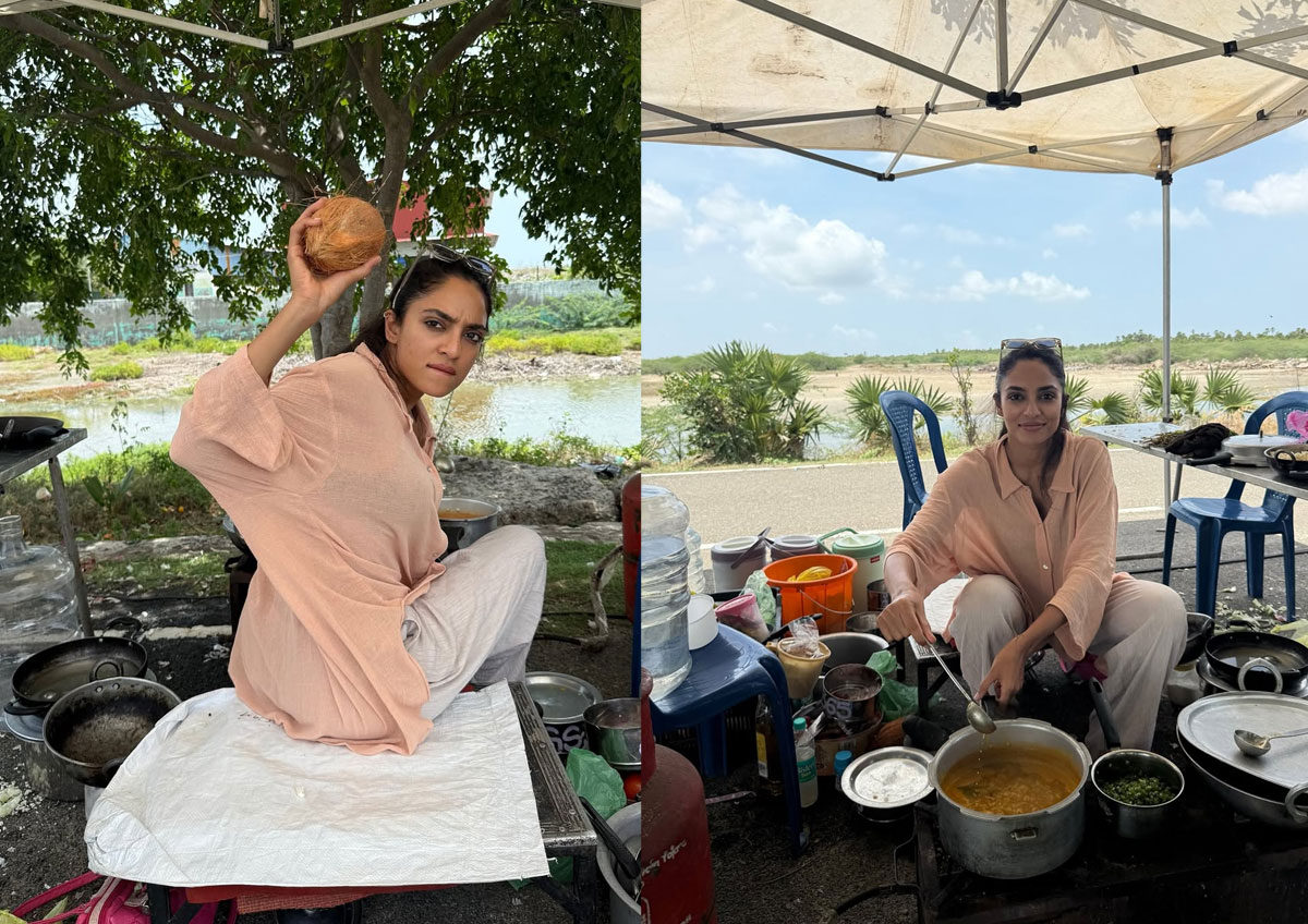 sobhita   శోభిత వంట - నాగ చైతన్య రియాక్షన్ 