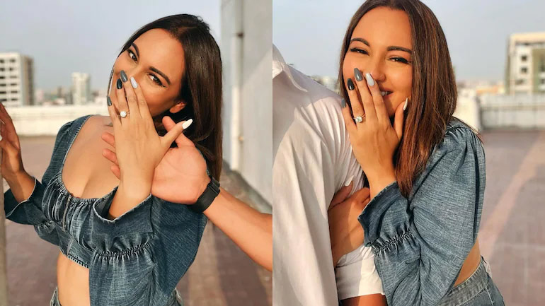 sonakshi sinha,zaheer iqba,sonakshi sinha gets engaged  బాలీవుడ్ లో మరో సెలెబ్రిటీ పెళ్లి