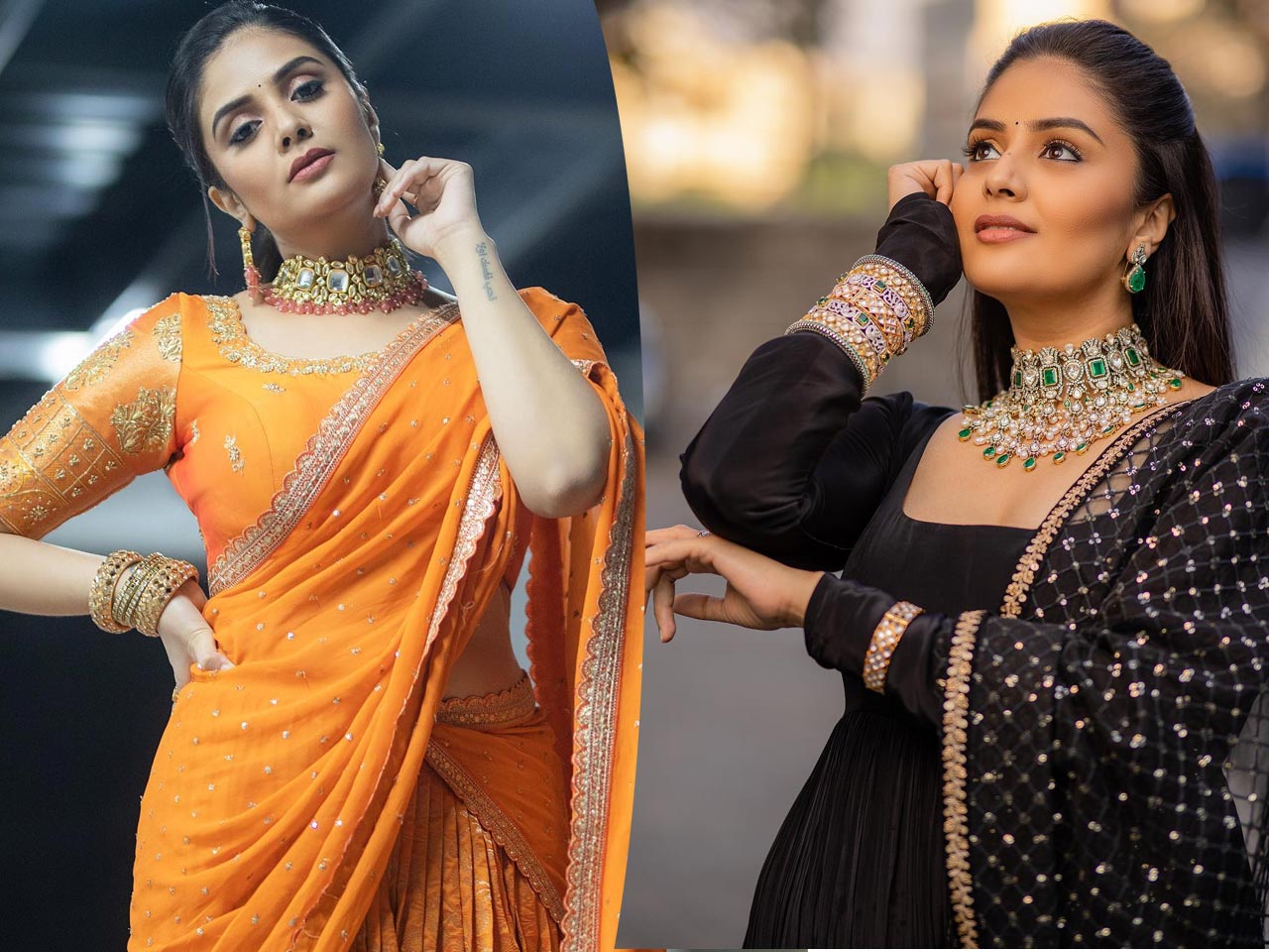 sreemukhi,anchor  కొత్త లుక్ లో మెస్మరైజ్ చేస్తున్న యాంకర్ 