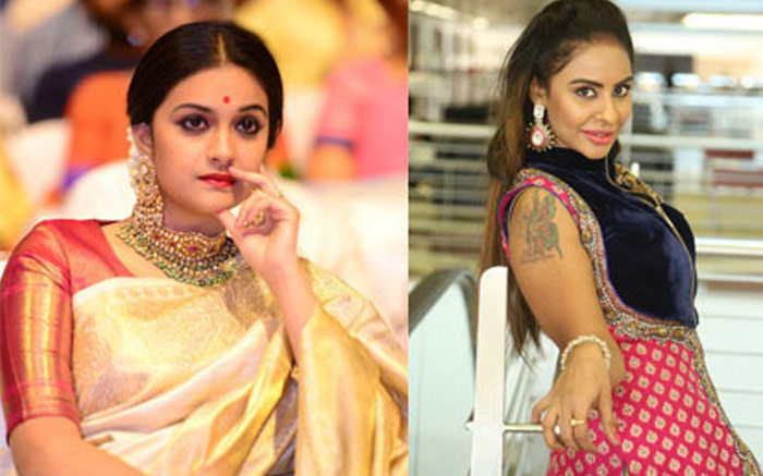 sri reddy,keerthi suresh,targets,vishal  కీర్తిసురేష్‌ని కూడా శ్రీరెడ్డి వదల్లేదు