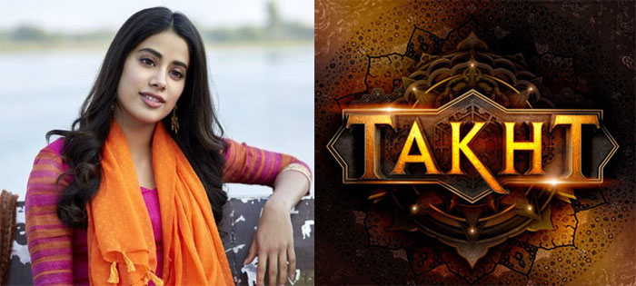 jhanvi kapoor,next movie,takht,karan johar  శ్రీదేవి కూతురికి.. జాక్‌పాట్‌! 