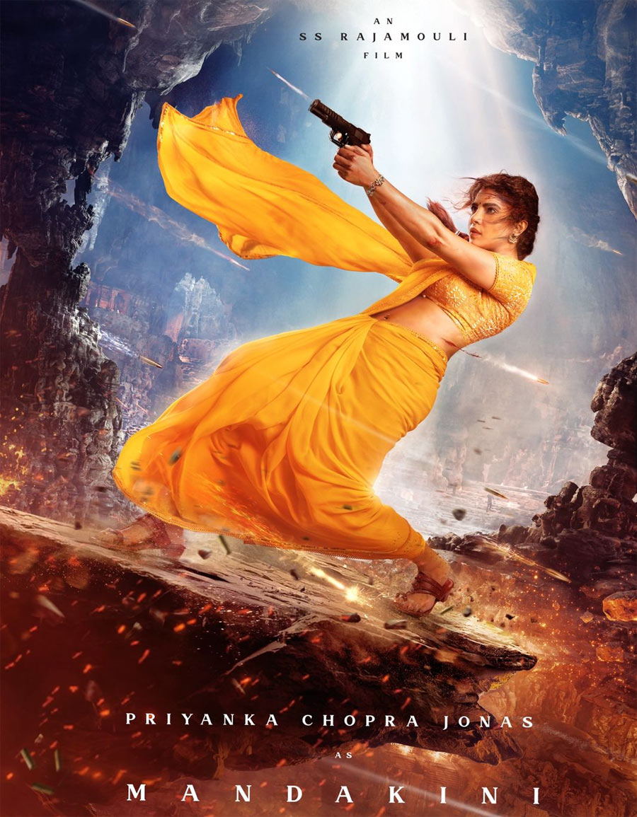 priyanka chopra  SSMB 29-ప్రియాంక చోప్రా లుక్ వచ్చేసింది 