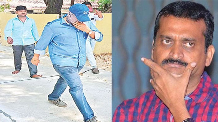 bandla ganesh,court,cheque bounce case,covered face  బండ్ల.. కోర్టుకి ఎలా వెళుతున్నాడో చూశారా?