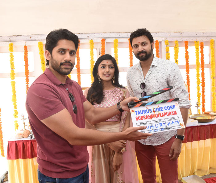 sumanth,eesha,subrahmanyapuram,naga chaitanya  సుమంత్ 25వ చిత్రం స్టార్టయింది..!