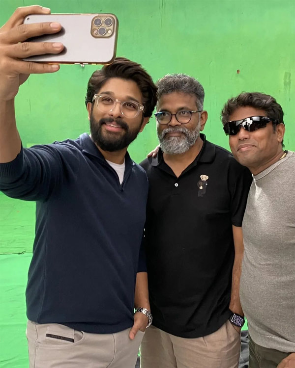 allu arjun,ratnavelu,sukku - bunny,ad shoot,director sukumar  బాబోయ్ బన్నీ నువ్ మాములోడివి కాదు