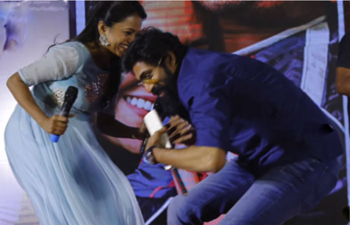suma,satires,rana daggubati,jersey,thanks event  రానాని ఆటపట్టించిన సుమ..! 