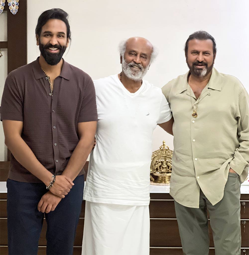 kannappa  కన్నప్పను వీక్షించిన సూపర్ స్టార్ రజినీకాంత్