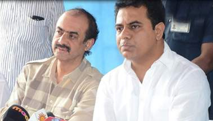 suresh babu,ktr,trs   సురేష్ బాబుకి TRS టెన్షన్ 