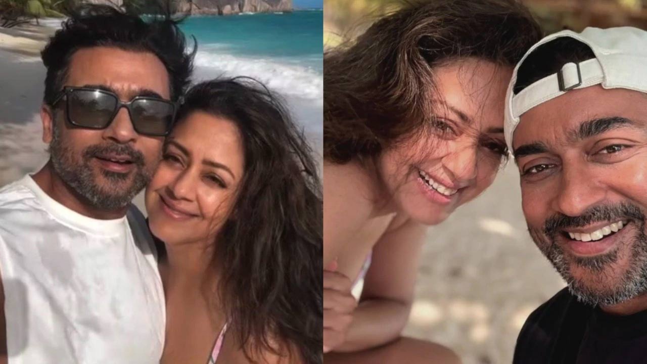 suriya  జ్యోతికతో వెకేషన్ ఎంజాయ్ చేస్తున్న సూర్య 