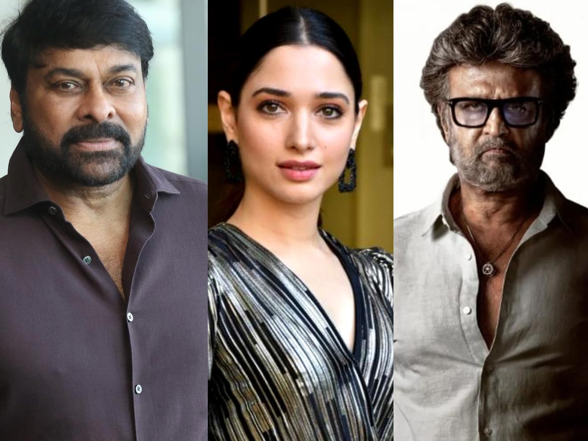 tamannaah bhatia,chiranjeevi,rajinikanth  తెగ ఎగ్జైట్ అవుతున్న తమన్నా