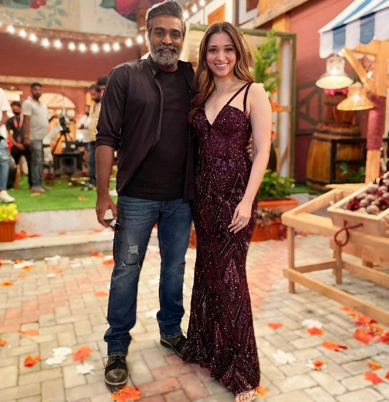 tamannaah and vijay setupathy,tamannaah,vijay setupathy,promo of masterchef show,masterchef show  మాస్టర్ చెఫ్ ప్రోమో షూట్ లో విజయ్ - తమన్నా 