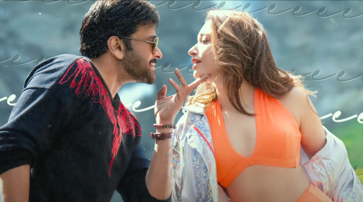 tamanna  మెగాస్టార్ తో మిల్కి బ్యూటీ 