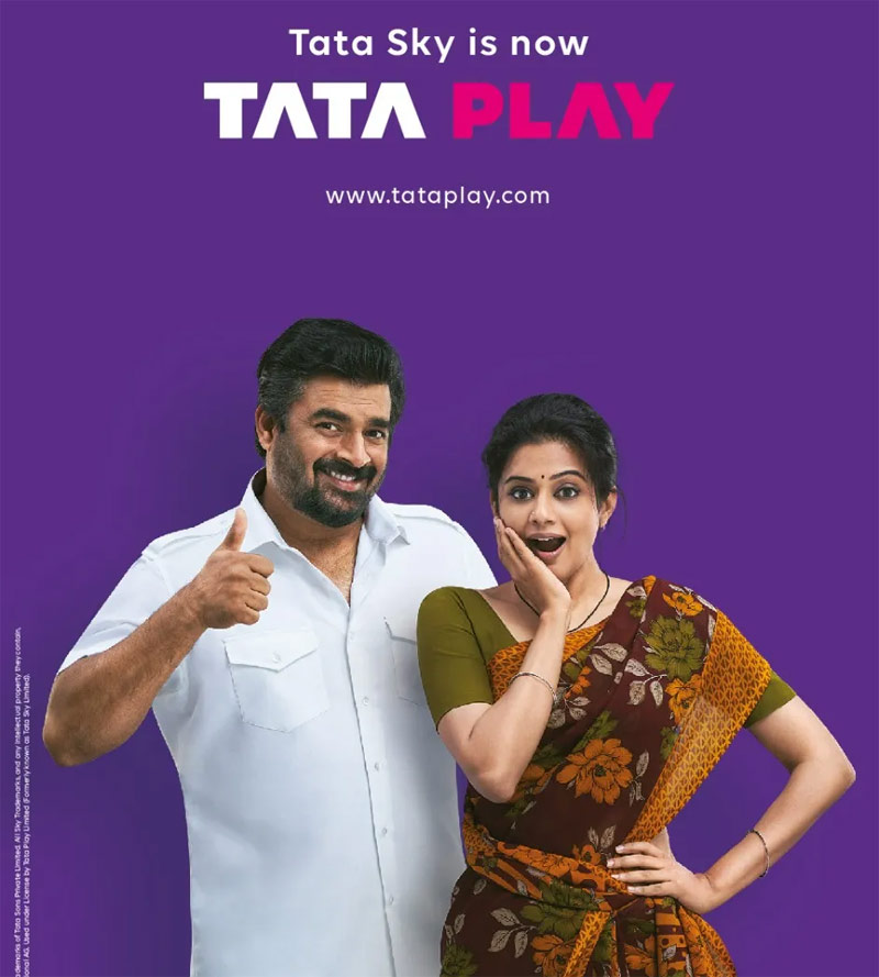 r madhavan,priyamani,campaign,tata sky,tata play,south,tata,tata play south,tata play north  బుల్లితెర మీదకి మాధవన్ - ప్రియమణి 