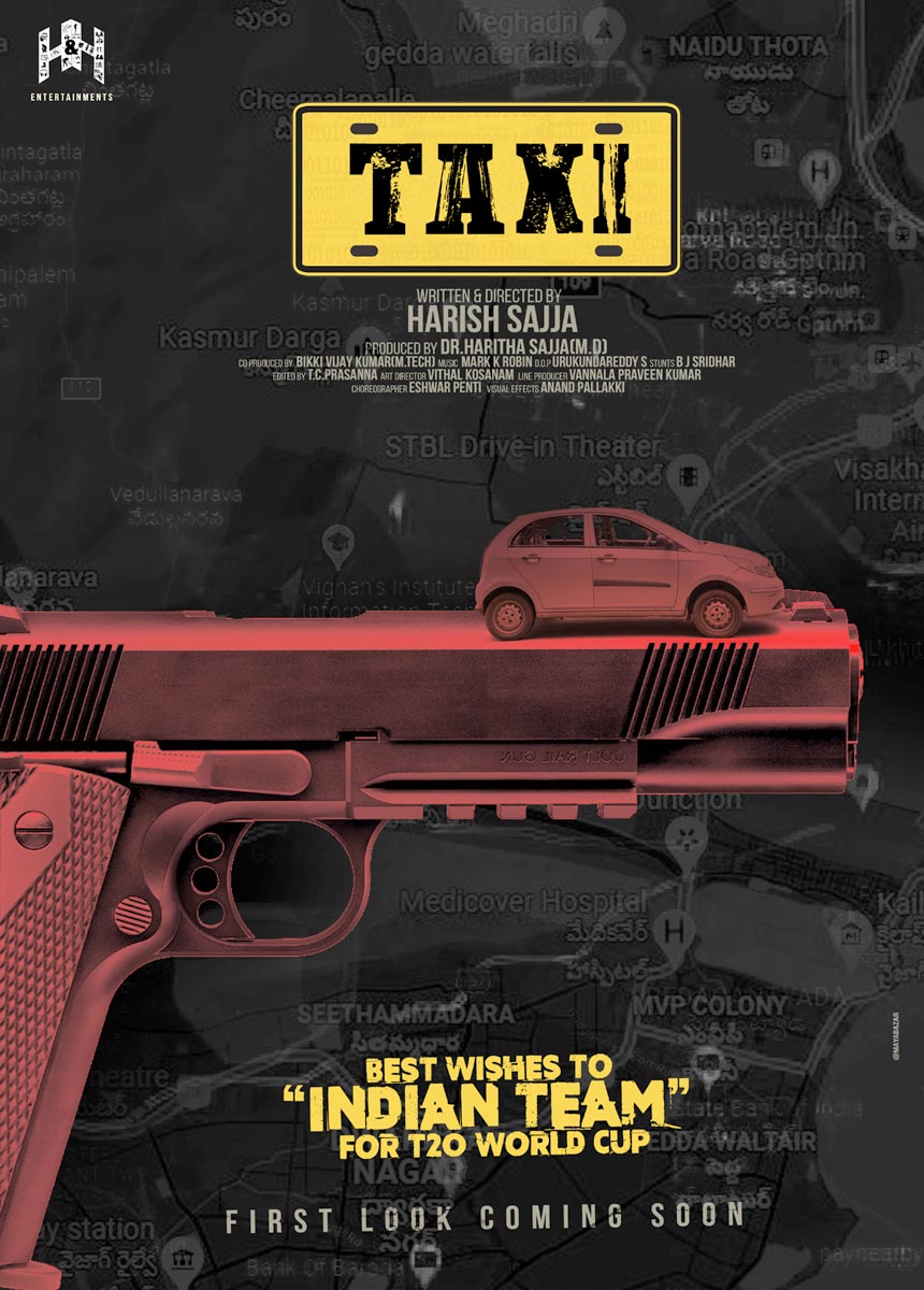 taxi,taxi movie,taxi title logo,vasanth sameer pinnama raju,almas motiwala,surya srinivas,soumyaa menon,praveen yandamuri,saddam hussain,naveen pandita,taxi telugu movie  ట్యాక్సీ టైటిల్ లోగో విడుదల