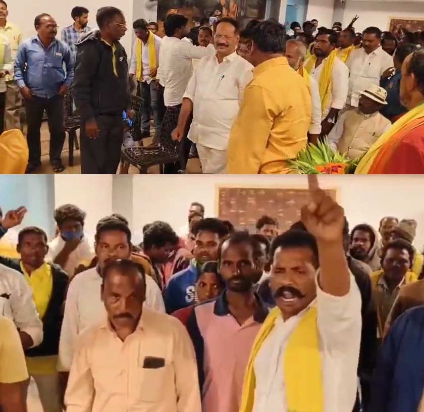 tdp  తిరగబడుతున్న తెలుగు తమ్ముళ్లు 