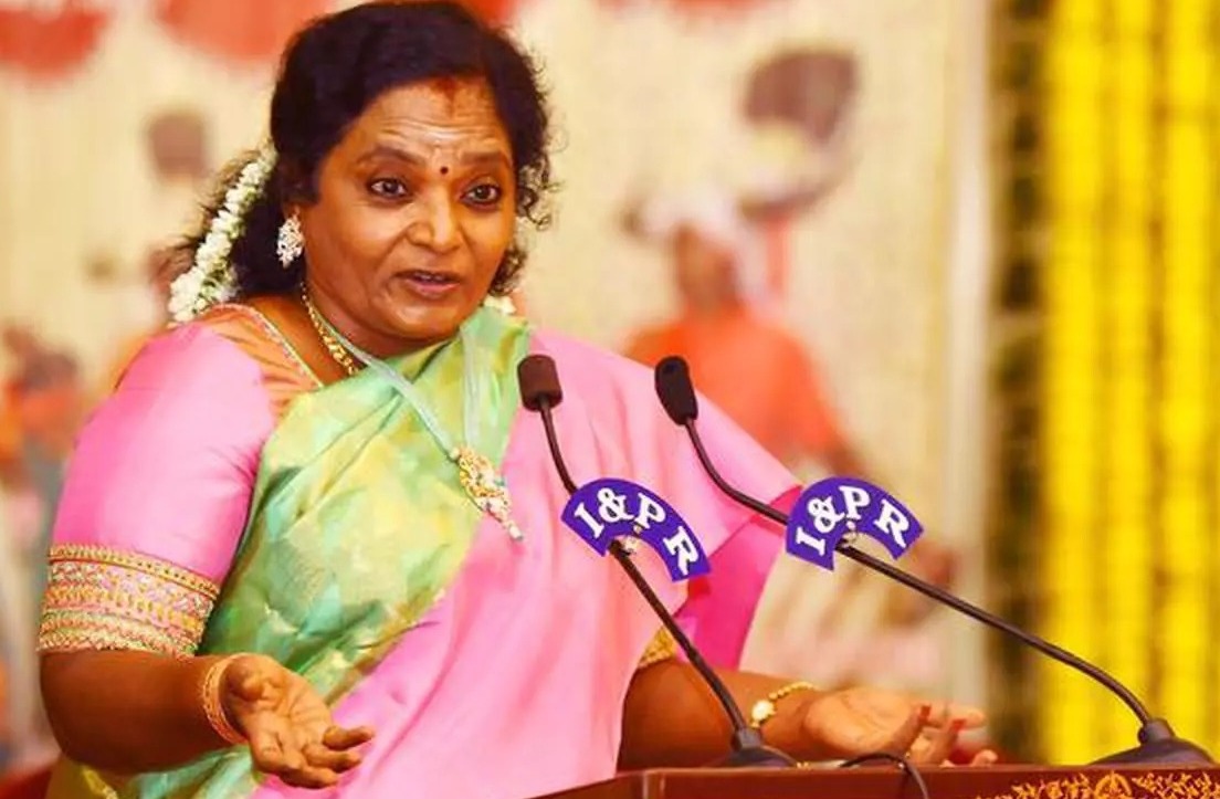 tamilisai soundararajan,kcr,brs,telangana  తమ్ముడు తమ్ముడే.. తేల్చేసిన గవర్నర్