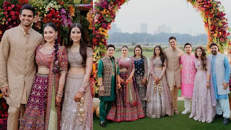 arjun tendulkar  టెండూల్క‌ర్ కుమారుడి పెళ్లికి తెలుగు స్టార్లు