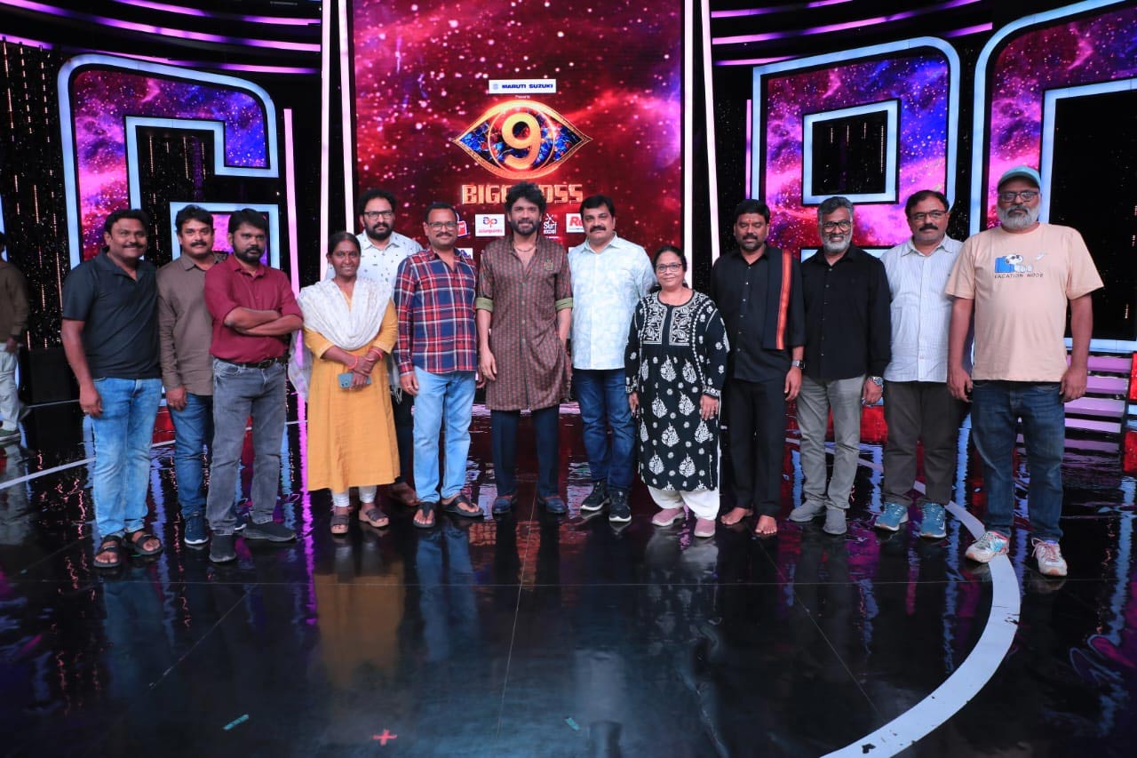 nagarjuna  BB సెట్ లో నాగ్ ని కలిసిన TFJA కమిటీ