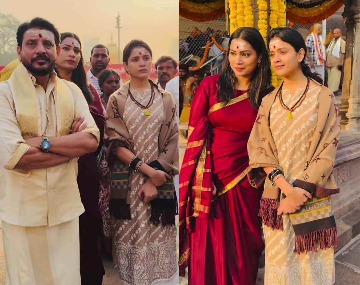 thanuja  దువ్వాడ ఫ్యామిలీతో బిగ్ బాస్ తనూజ 