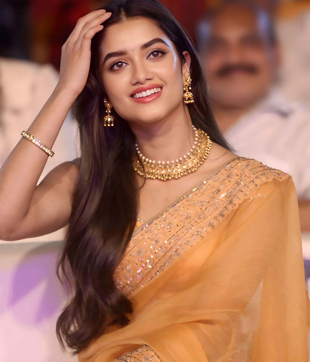 bhagyashri borse  మొదటి సినిమా డిజాస్టర్-అయినా పాప లక్కీ