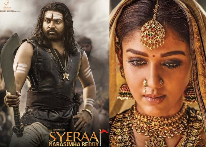 nayanthara,vijay sethupathi,sye raa narasimha reddy,tamil promotions,chiranjeevi,ram charan  ‘సైరా’కి వాళ్ళ క్రేజ్ ఎంతవరకు పనికొస్తుందో!