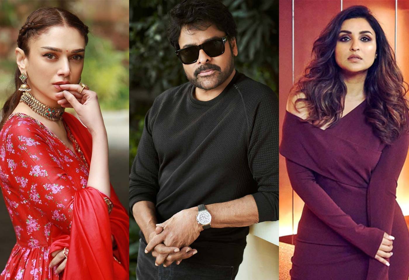 chiranjeevi  బాలీవుడ్ భామలతో మెగాస్టార్ 