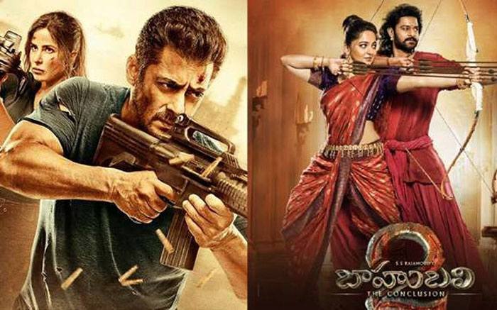 tigher zinda hai,baahubali 2,salman khan,opening collections  బాహుబలి సింహం ముందు టైగర్ అవుట్..!