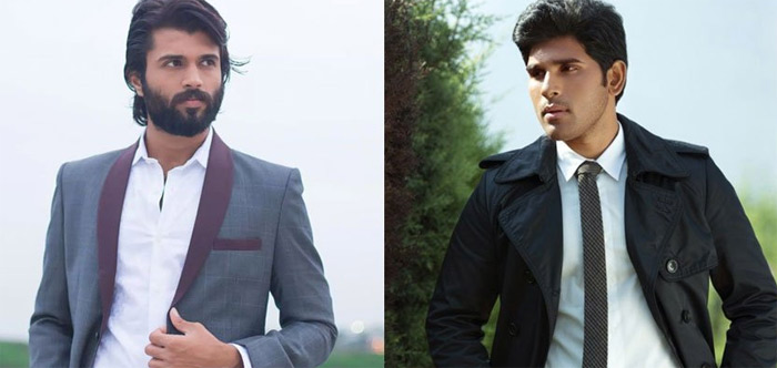 tollywood young heroes,allu sirish,vijay devarakonda,filmfare awards  కుర్ర హీరోలు మాంచి యాక్టీవ్ గా వున్నారు..! 