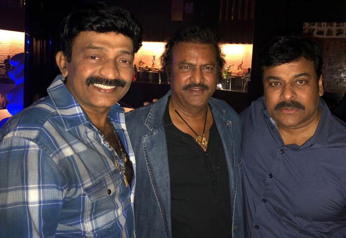 chiranjeevi,mohan babu,rajasekar,new year,celebrations,park hayat  మొత్తానికి శత్రువులంతా ఒక్కటయ్యారు!