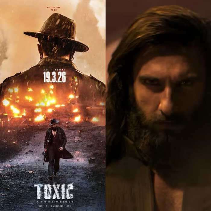 toxic vs dhurandhar2  టాక్సిక్‌ కి దురంధ‌ర్ 2 దెబ్బ‌