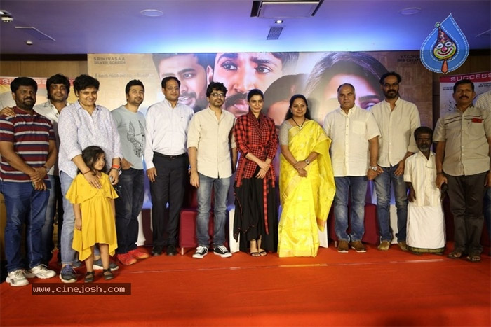 samantha,u turn,success meet,updates  మూడు స్టేట్స్‌లో సక్సెస్ కొట్టాడు: సమంత