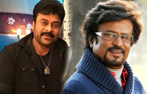 ukraine,rajinikanth,chiranjeevi,khaidi no 150,robot 2,shankar,vinayak,kajal  ఇద్దరు స్టార్ హీరోలు ఒకే చోట ఆట పాట!