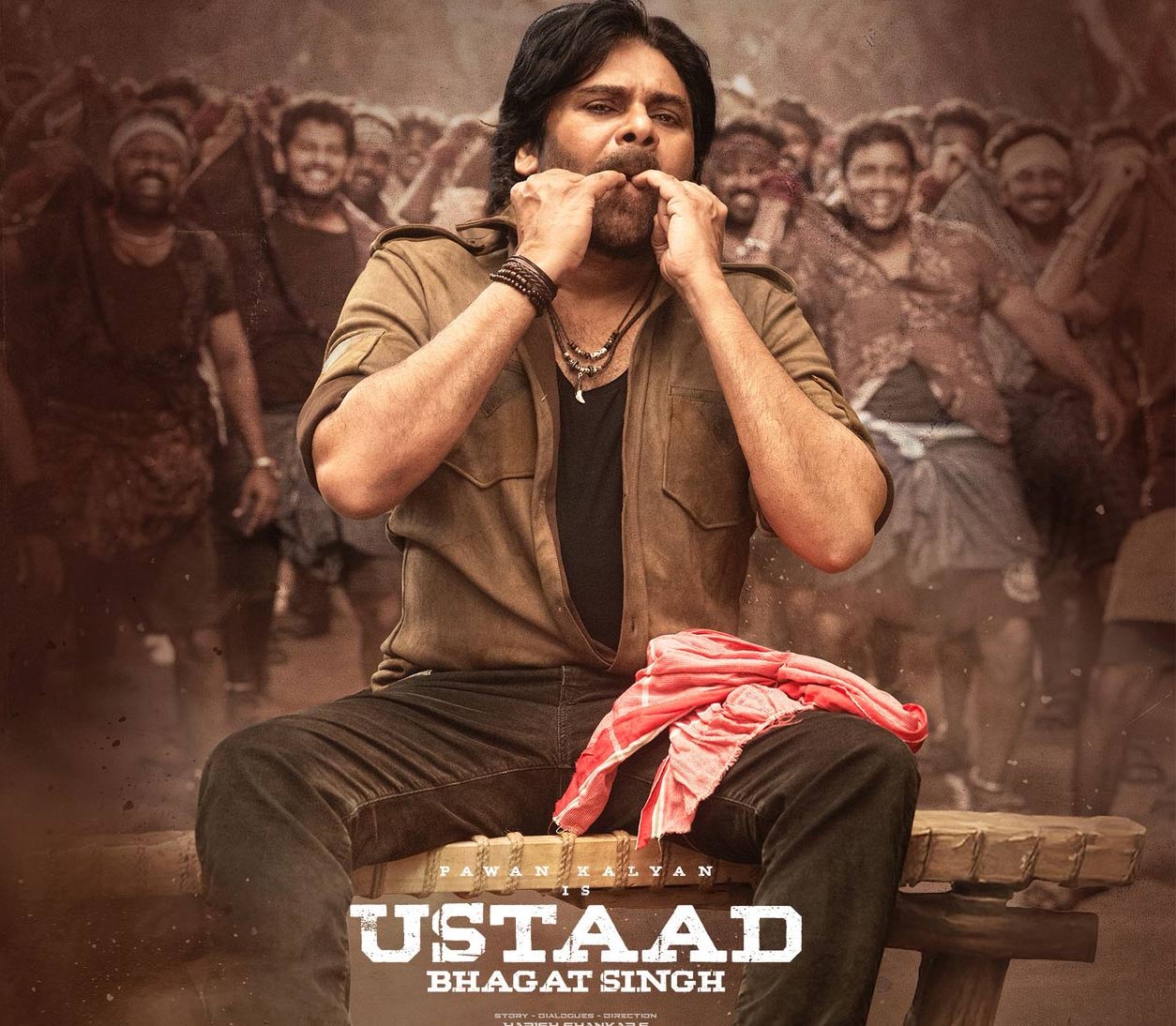 ustaad bhagat singh  ఓపెన్ గ్రౌండ్ లో ఉస్తాద్ సిక్సర్